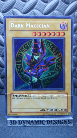 | Yugioh Dark Magician BPT-007 Secret Rare 2003 Collectors Tin  DMG 🔥 | - Image 3