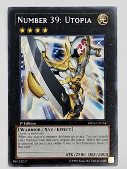 YUGIOH - Number 39: Utopia - BP01-EN024 - Starfoil Rare - 1st Edition - NM - Image 4