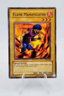 Flame Manipulator SDJ-006 Starter Deck: Joey 2003 Yu-Gi-Oh Card - Image 3
