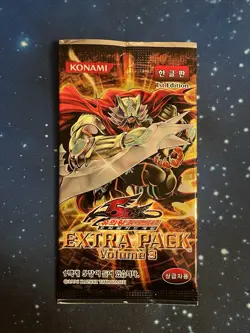 2010 Yu-Gi-Oh! Extra Pack Volume 3 1st Edition Booster Pack Korean Sealed - Image 4