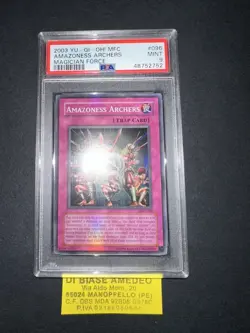 YU GI OH PSA 9 AMAZONESS ARCHERS MFC-096 MAGICIAN FORCE ENGLISH 2003! - Image 6