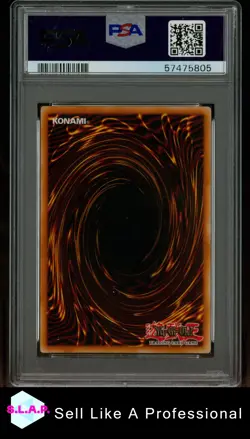 RIGHT ARM/FRBDN.ONE LART-GER YU-GI-OH! THE LOST ART PROMOTION 2018 DE006 PSA 8 - Image 2