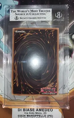 YU GI OH BGS 7.5 CLEAR WING SYNCHRO DRAGON CROS-EN046 1st EDITION GHOST RARE - Image 8