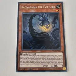 Yu Gi Oh - LEDE-EN013 Ragnaraika The Evil Seed - Secret Rare - Image 1