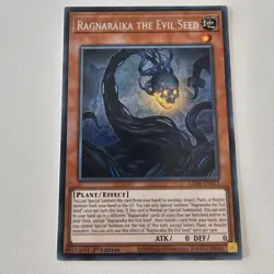 Yu Gi Oh - LEDE-EN013 Ragnaraika The Evil Seed - Secret Rare - Image 3