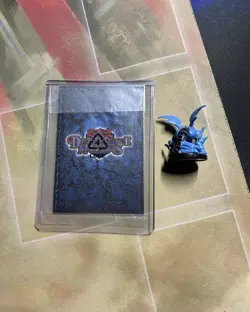 Yu-Gi-Oh Dungeon Dice Monsters Magician Dragon B2-06 Figure + Card - Image 2