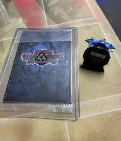 Yu-Gi-Oh Dungeon Dice Monsters Magician Dragon B2-06 Figure + Card - Image 3