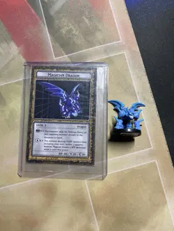 Yu-Gi-Oh Dungeon Dice Monsters Magician Dragon B2-06 Figure + Card - Image 4