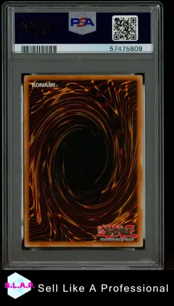 LEFT LEG/FRBDN.ONE LART-GERMAN YU-GI-OH! THE LOST ART PROMOTION 2018 DE003 PSA 8 - Image 2
