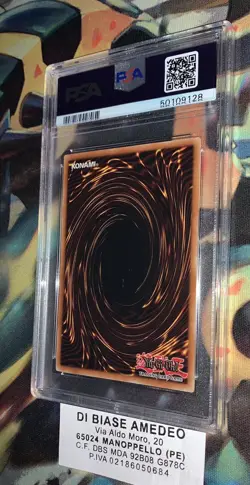 YU GI OH PSA 8 CELESTIAL HORN PMT-P130 1st FIRST EDITION PORTUGUESE 2002! - Image 8