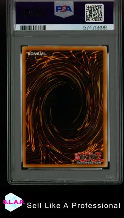 LEFT LEG/FRBDN.ONE LART-GERMAN YU-GI-OH! THE LOST ART PROMOTION 2018 DE003 PSA 7 - Image 2