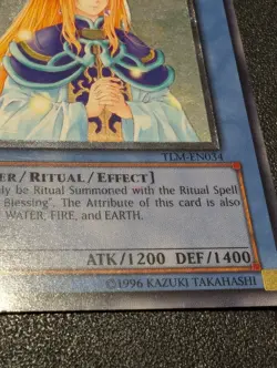 Elemental Mistress Doriado TLM-EN034 The Lost Millennium 1st Edition YuGiOh Card - Image 2