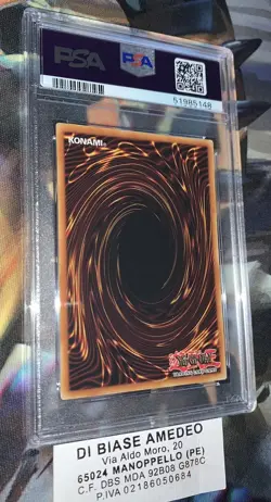 YU GI OH PSA 8 CLEAR WING SYNCHRO DRAGON CROS-EN046 1st EDITION GHOST RARE 2015 - Image 3