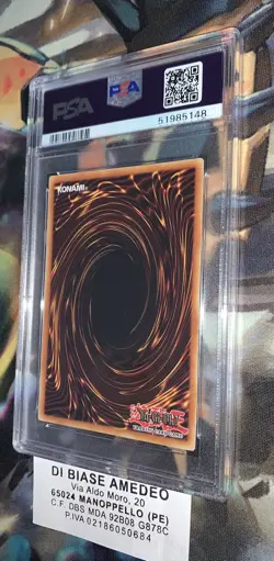 YU GI OH PSA 8 CLEAR WING SYNCHRO DRAGON CROS-EN046 1st EDITION GHOST RARE 2015 - Image 4