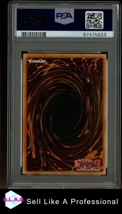DARK MAGICIAN MVP1 YU-GI-OH THE DARK SIDE/DIMENSIONS GOLD ED 2017 DEG54 PSA 8 - Image 2