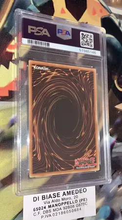 YU GI OH PSA 8 MOBIUS THE MEGA MONARCH LVAL-EN040 1st FIRST EDITION GHOST RARE - Image 3