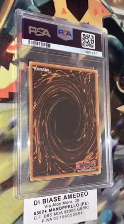 YU GI OH PSA 8 MOBIUS THE MEGA MONARCH LVAL-EN040 1st FIRST EDITION GHOST RARE - Image 7