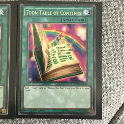 Toon Table of Contents - DPBC-EN047 - Rare - 1st Edition - YuGiOh NM - Image 3
