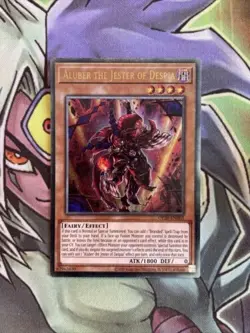 OP20-EN003 Aluber The Jester Of Despia Ultimate Rare US PRINT NM Yugioh Card - Image 3