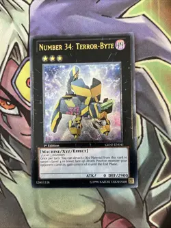 GENF-EN041 Number 34: Terror-Byte Ultimate Rare 1st Edition NM Yugioh Card - Image 1