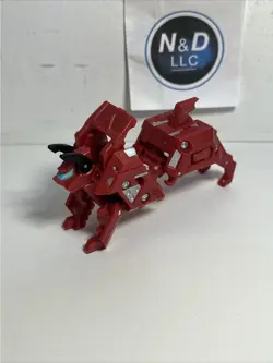 BAKUGAN Dark Hound Red Darkus Maxus Dragonoid NEW VESTROIA Bakugan Trap - Image 9