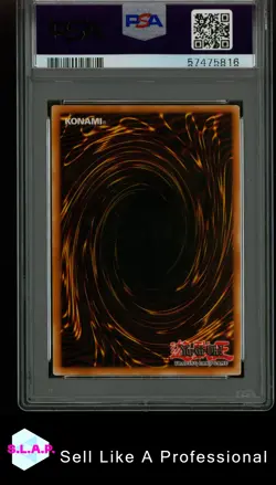 LEFT LEG/FRBDN.ONE LOB REPRINT-GER YU-GI-OH! 2010-2017 G098 PSA 9 - Image 2
