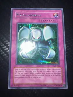 Yugioh! Metalmorph FMR-003 Forbidden Memories promo card Near Mint! - Image 11