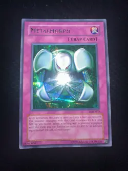 Yugioh! Metalmorph FMR-003 Forbidden Memories promo card Near Mint! - Image 2