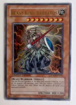 Beast King Barbaros - JUMP-EN032 - Ultra Rare Limited Edition - Image 3