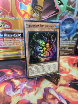 Millennium-Eyes Illusionist (Blue) LDS1-EN045 Ultra Rare 1st Ed YuGiOh LP - Image 9