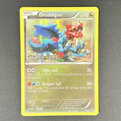 Pokemon TCG Card 2012 Dragon Vault - Druddigon 17/20 Holo Stamped - Image 1