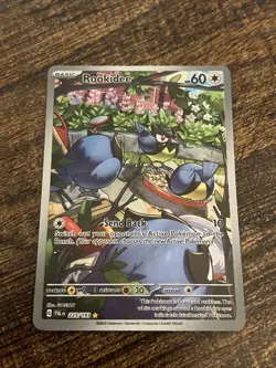 PokÃ©mon Rookidee TCG Scarlet & Violet Paldea Evolved Holo Card 225/193 IR - Image 1