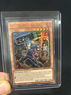 Yugioh Vanquish Soul Razen, WISU-EN016, 1st Edition, Ultra Rare, NM/M! - Image 1
