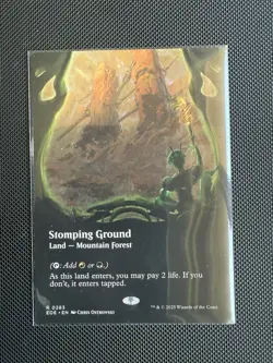 Stomping Ground (Borderless) Edge of Eternities - MTG - Image 1