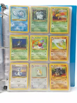 Pokemon Original Base Card Vintage Lot Large Binder - Image 12