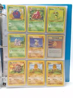 Pokemon Original Base Card Vintage Lot Large Binder - Image 18
