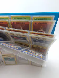 Pokemon Original Base Card Vintage Lot Large Binder - Image 21