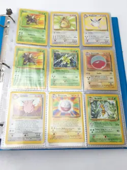 Pokemon Original Base Card Vintage Lot Large Binder - Image 3
