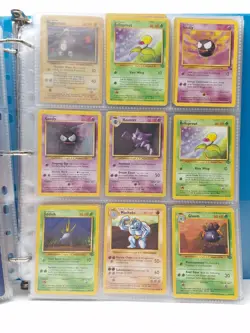 Pokemon Original Base Card Vintage Lot Large Binder - Image 8