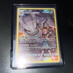 Pokémon TCG Steelix Holo Card Secret 247/236 Sm-Cosmic Eclipse NM Condition - Image 1