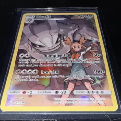 Pokémon TCG Steelix Holo Card Secret 247/236 Sm-Cosmic Eclipse NM Condition - Image 9
