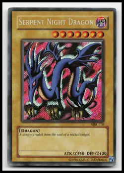 Serpent Night Dragon MRL-103 Magic Ruler Yugioh Card - Image 1