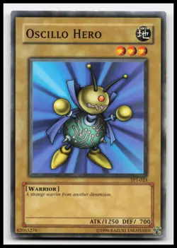 Oscillo Hero TP1-023 Tournament Pack 1 Yugioh Card - Image 1