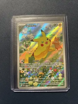 Pikachu 088 Sv: Scarlet & Violet Promo Cards Illustrator Rare Holo - Image 1