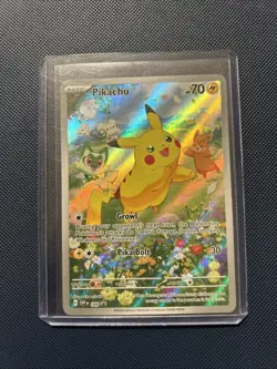 Pikachu 088 Sv: Scarlet & Violet Promo Cards Illustrator Rare Holo - Image 3