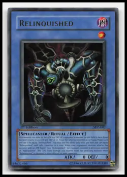 Relinquished SDP-001 Starter Deck: Pegasus Yugioh Card - Image 1