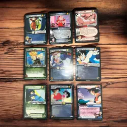 Dragon Ball Z - 18 Card Lot Mix Vintage 2000 And 2001 Series TCG CCG - Image 8