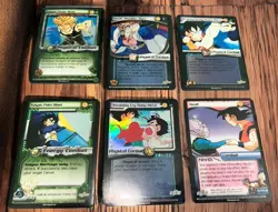 Dragon Ball Z - 18 Card Lot Mix Vintage 2000 And 2001 Series TCG CCG - Image 9