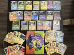 Pokémon 62 Card Lot and Fire Red Leaf Green Ultra-Pro Binder VINTIGE - Image 1