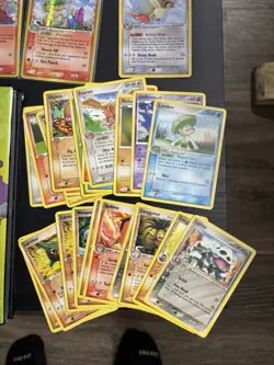 Pokémon 62 Card Lot and Fire Red Leaf Green Ultra-Pro Binder VINTIGE - Image 4